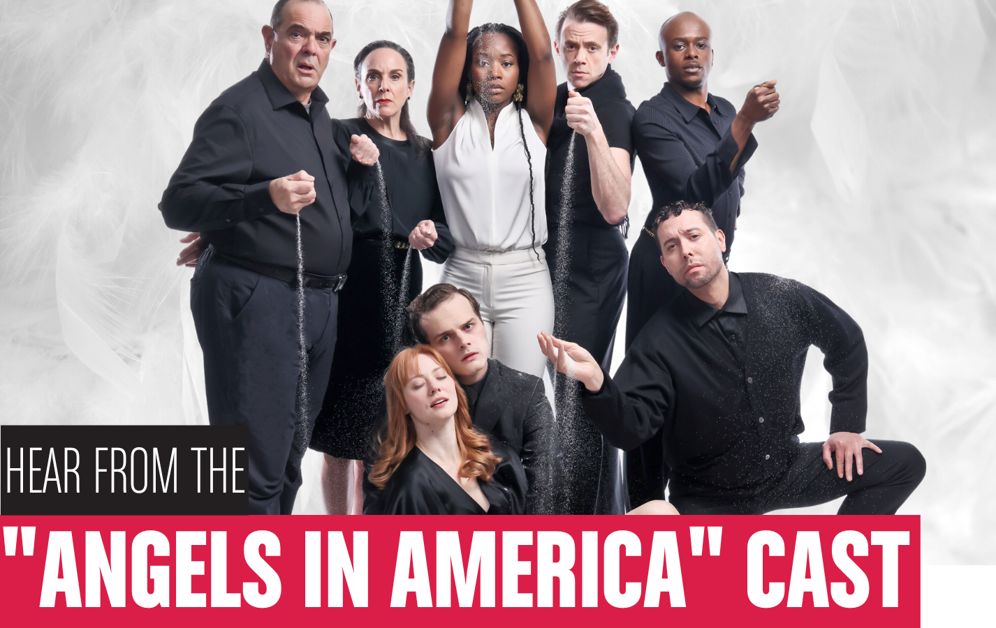 Cast of "Angels in America" Photo by Tony Powell.